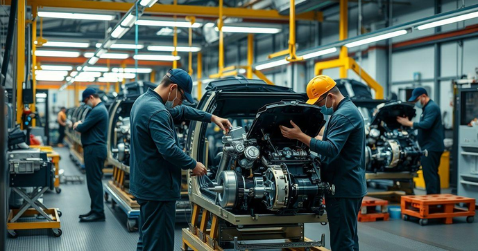 Serviços de montagem industrial de qualidade