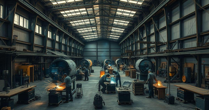 Serviços de caldeiraria: soluções eficientes para sua indústria
