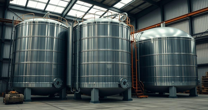 Fabricação de tanques em aço carbono garante durabilidade e eficiência