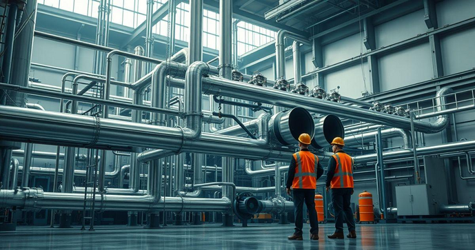 Instalação e Montagem de Tubulação Industrial com Garantia de Qualidade