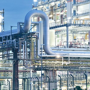 Montagem de tubulação industrial