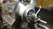 usinagem de cilindros para indústria têxtil